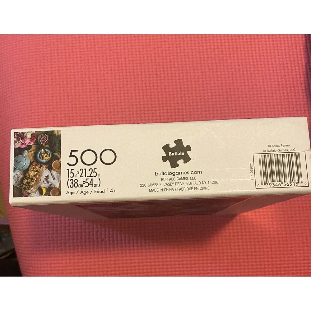 Buffalo Premium 500 Pc Puzzle Amsterdam Brunch Brand New Sealed In Box
